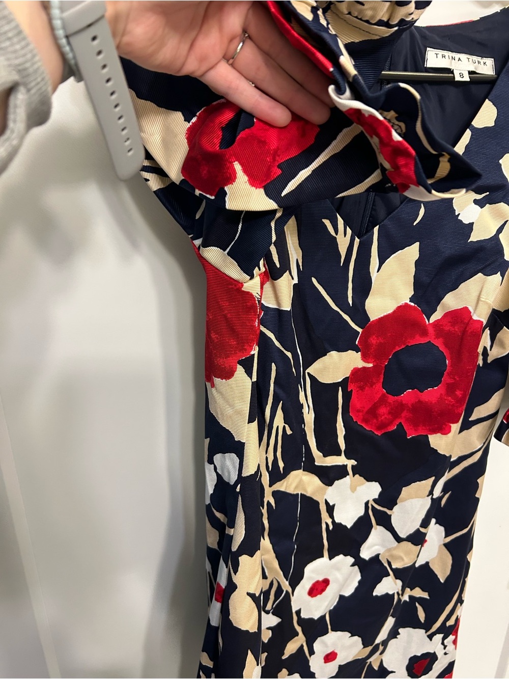 Trina Turk Poppy Print Dress - Picture 4 of 12